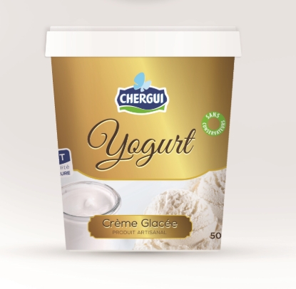 Image de Crème glacée yaourt (500g)