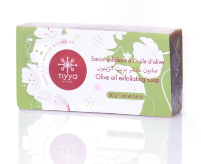 Image de Savon exfoliant à base d'huile d'olive TIYYA (80g)