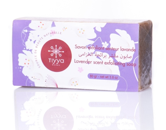 Image de Savon exfoliant à la lavande TIYYA (80g)