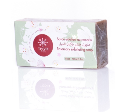 Image de Savon exfoliant au romarin TIYYA (80g)
