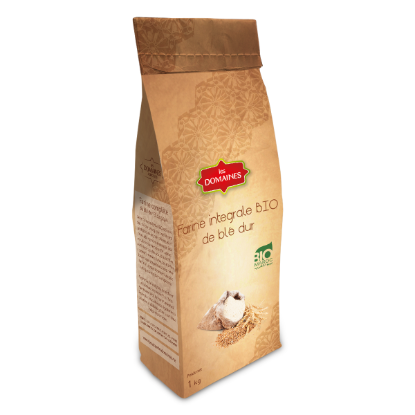Image de Farine intégrale BIO de blé dur BIO (1kg)