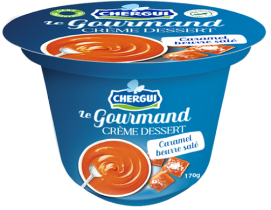 Image de Le Gourmand crème dessert - Caramel beurre salé - (170g)
