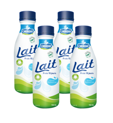 Image de Lait frais - Pack (4*900ml)