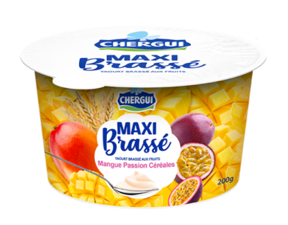 Image de Maxi brassé aux fruits - Mangue, passion et céréales - (180g)